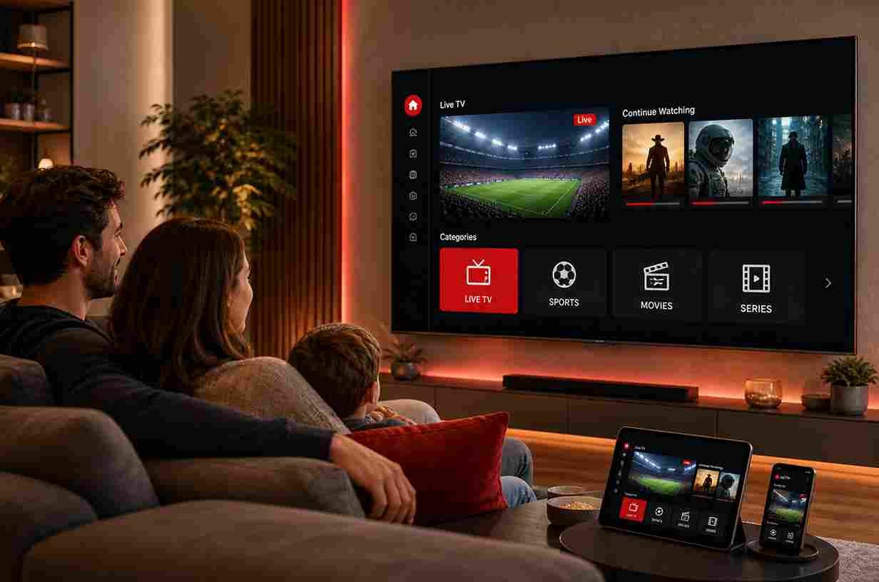 Live sports and PPV events streaming on Deluxe Streams IPTV