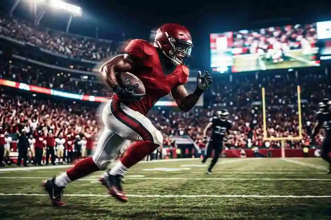 Live NFL football game streaming in 8K on Deluxe Streams IPTV